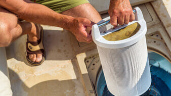 Pool filter equipment